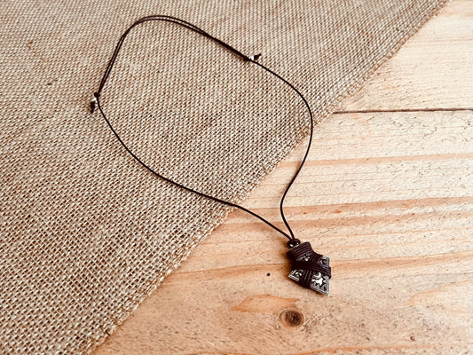 Handmade & fair trade pendant arrowhead charm necklace unisex