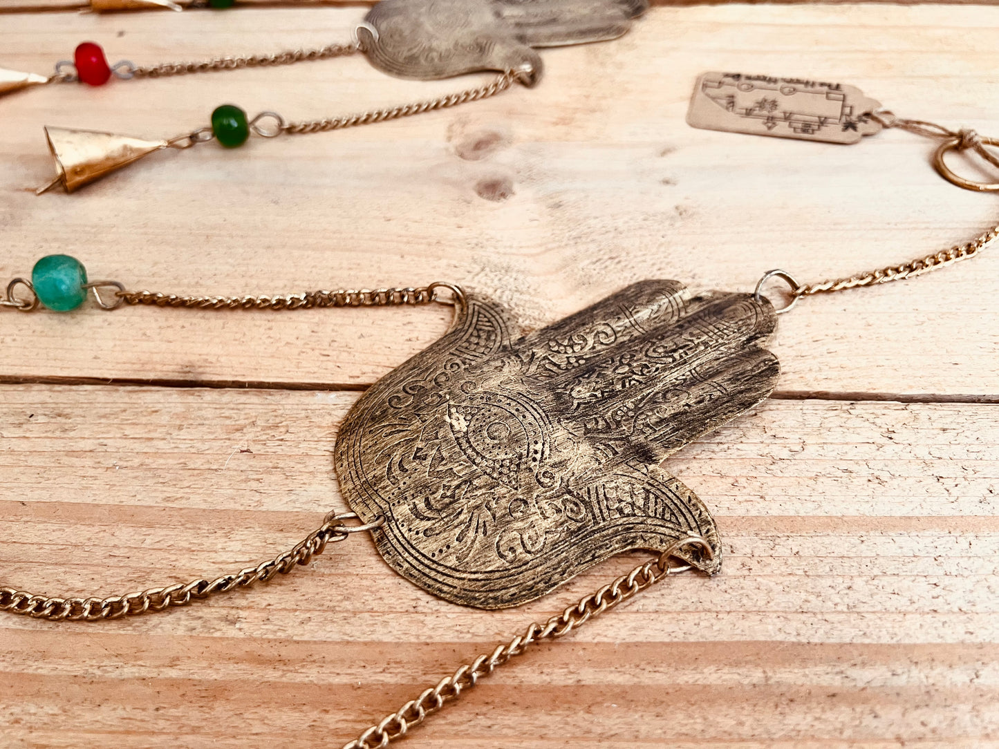 Hand of Fatima Indian Bells