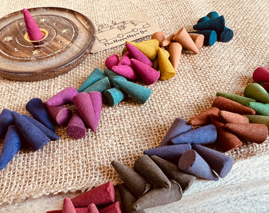 handmade fair trade incense cones