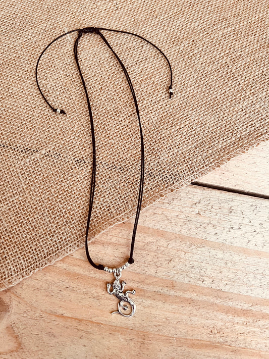 fair trade adjustable cord pendant choker necklace 
