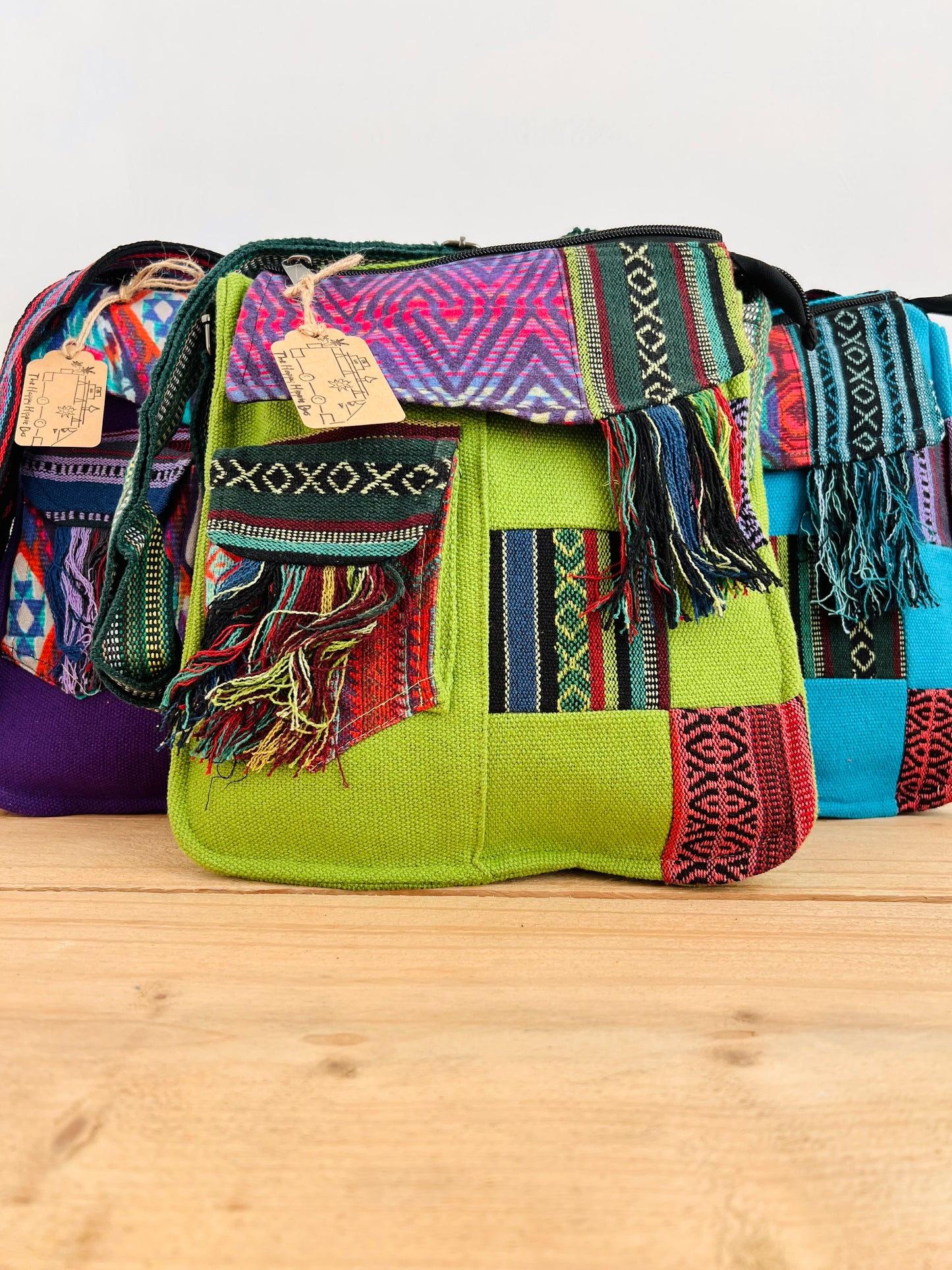 Handmade Fair Trade Ethically Sourced Patchwork Hippie Bohemian Bag Shoulder