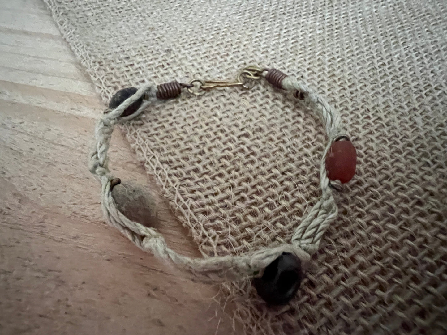 Handmade Fair Trade Surfer Bohemian Bracelet Uni Sex Beads