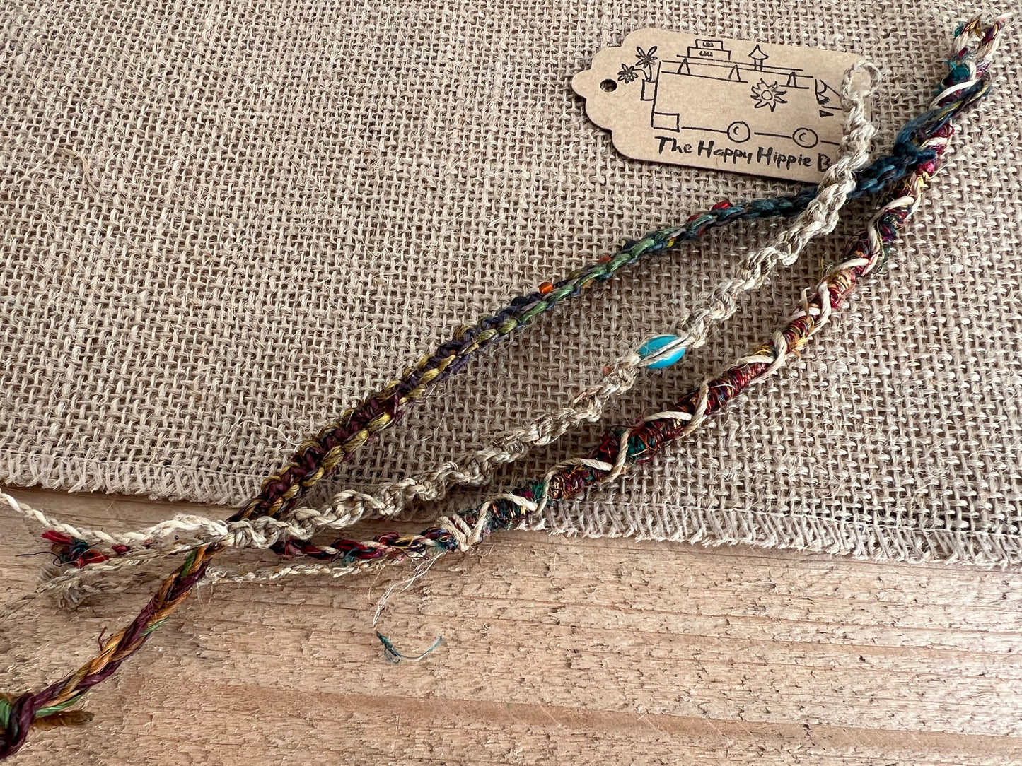 Handmade Fair Trade Ethically Surfer Boho Hippie Bracelet Child Rescue Nepal Bohemian Jewellery