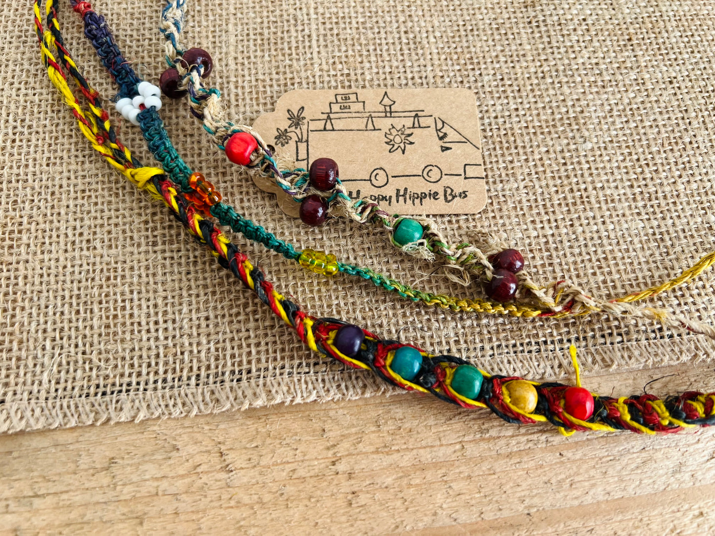 Handmade Fair Trade Ethically Surfer Boho Hippie Bracelet Child Rescue Nepal Bohemian Jewellery