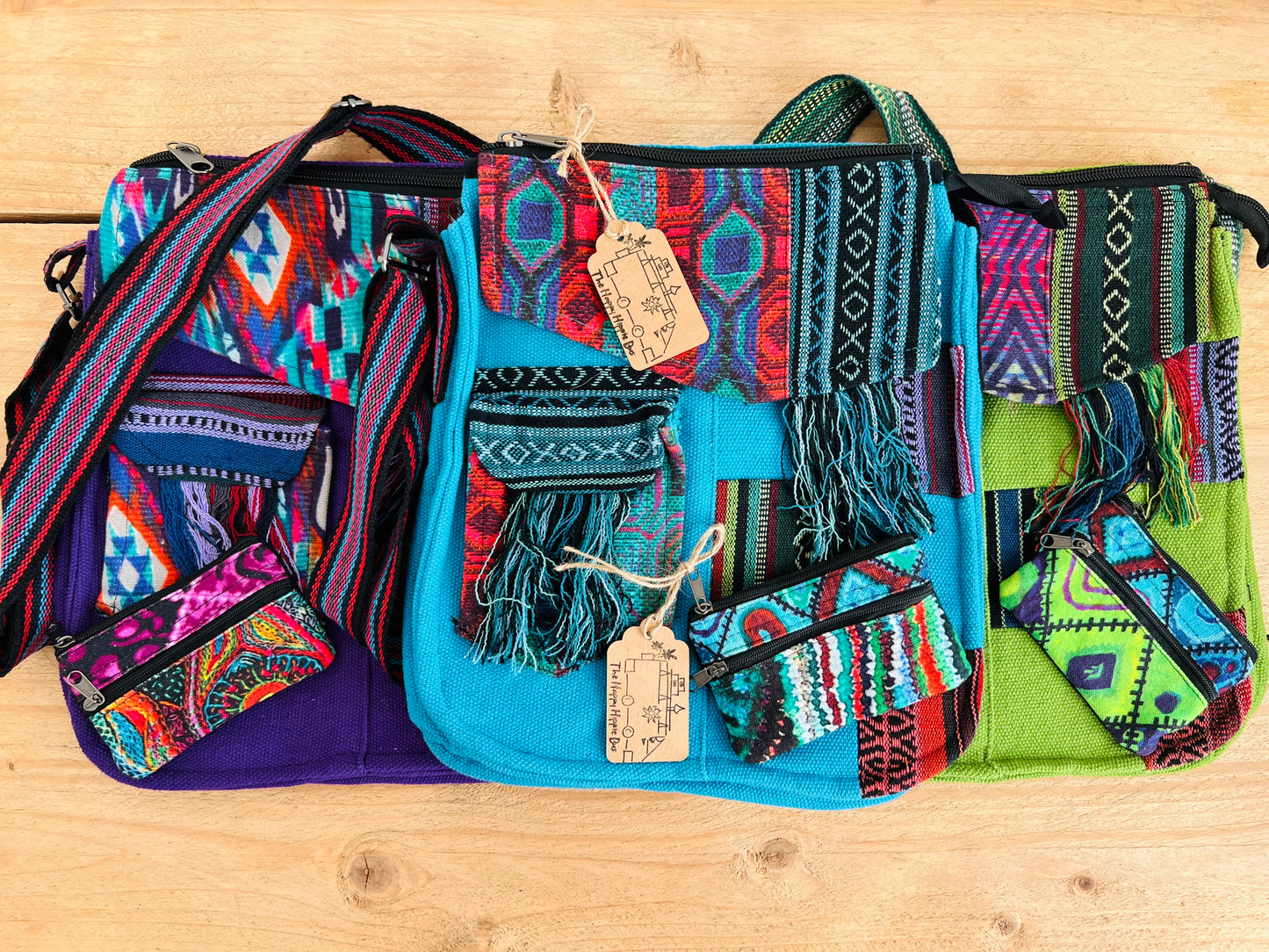 Patchwork Hippie Shoulder Bag Bohemian Cross Body Bag