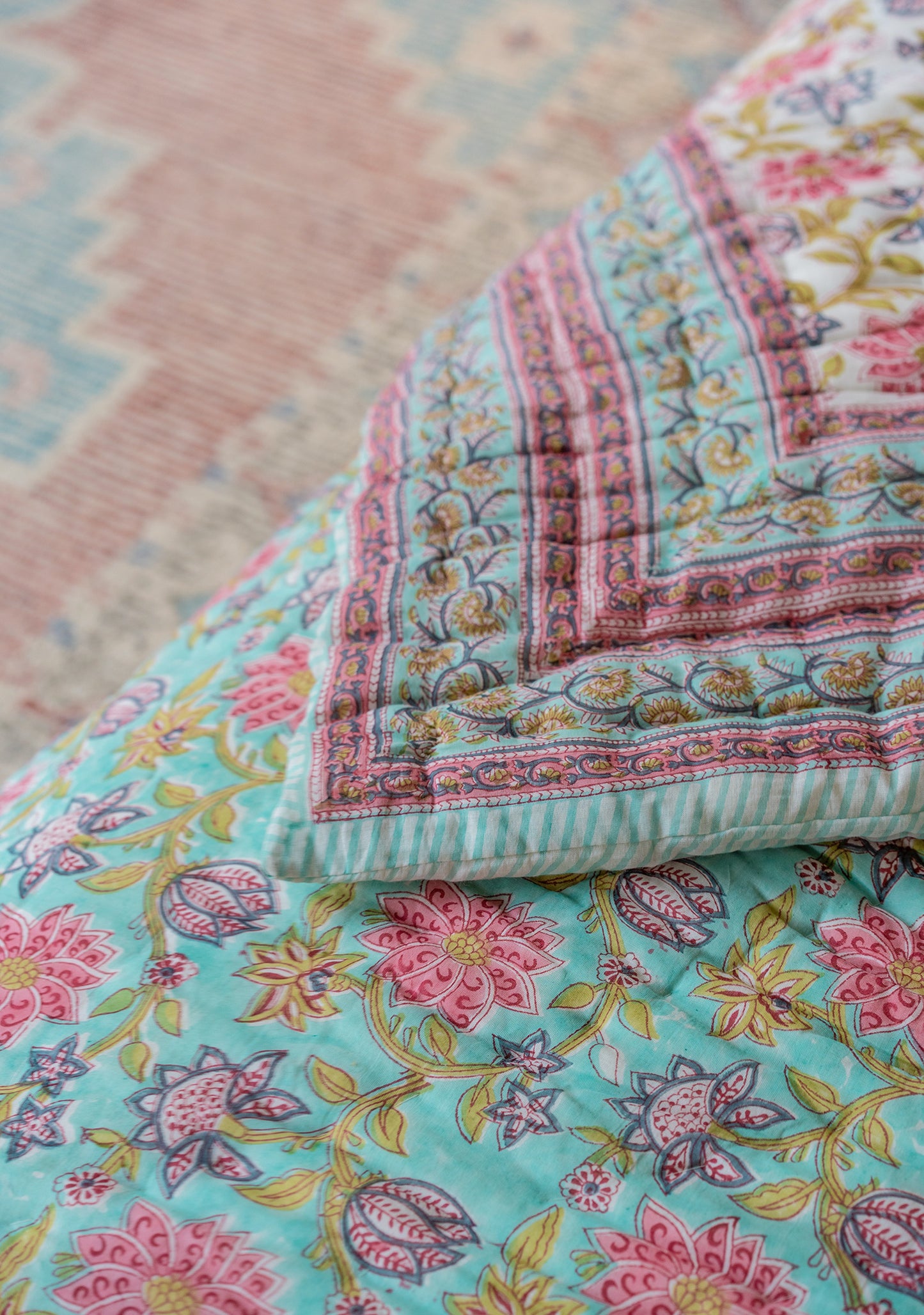 handmade fair trade ethically soured bohemian bedspread