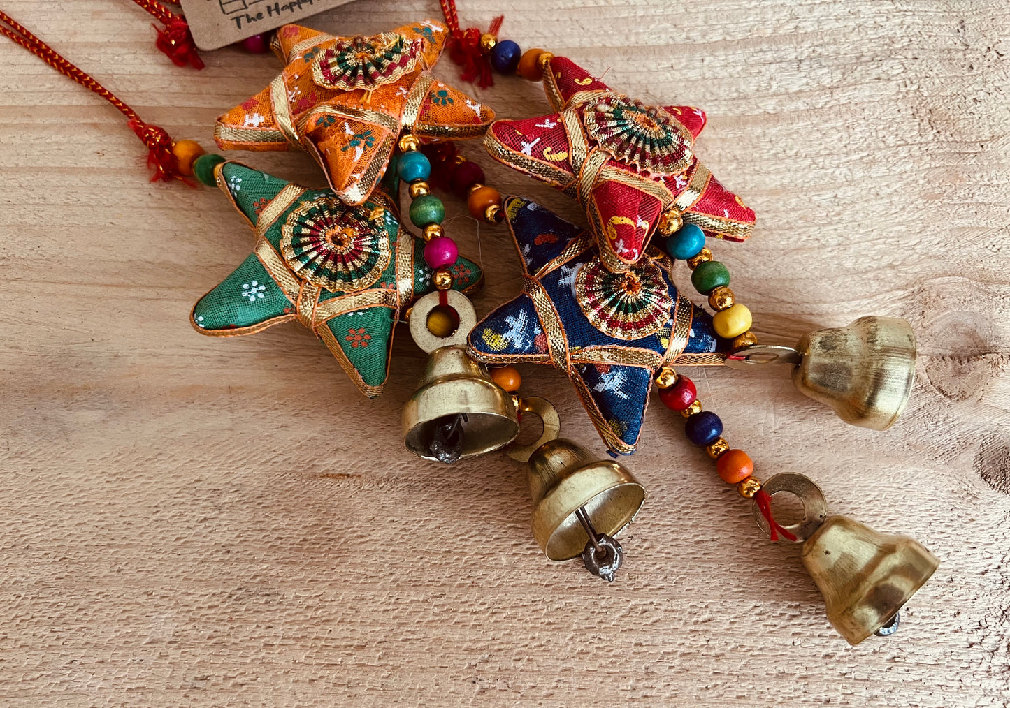 Hanging Fabric Bohemian Star Bell