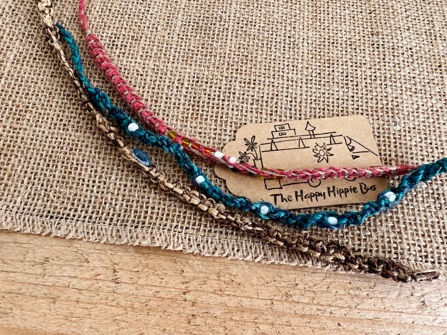 Handmade Fair Trade Ethically Surfer Boho Hippie Bracelet Child Rescue Nepal Bohemian Jewellery
