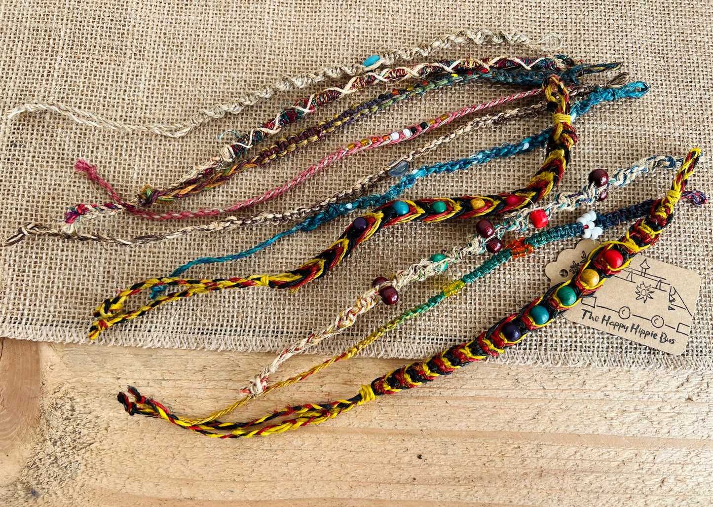Handmade Fair Trade Ethically Surfer Boho Hippie Bracelet Child Rescue Nepal Bohemian Jewellery