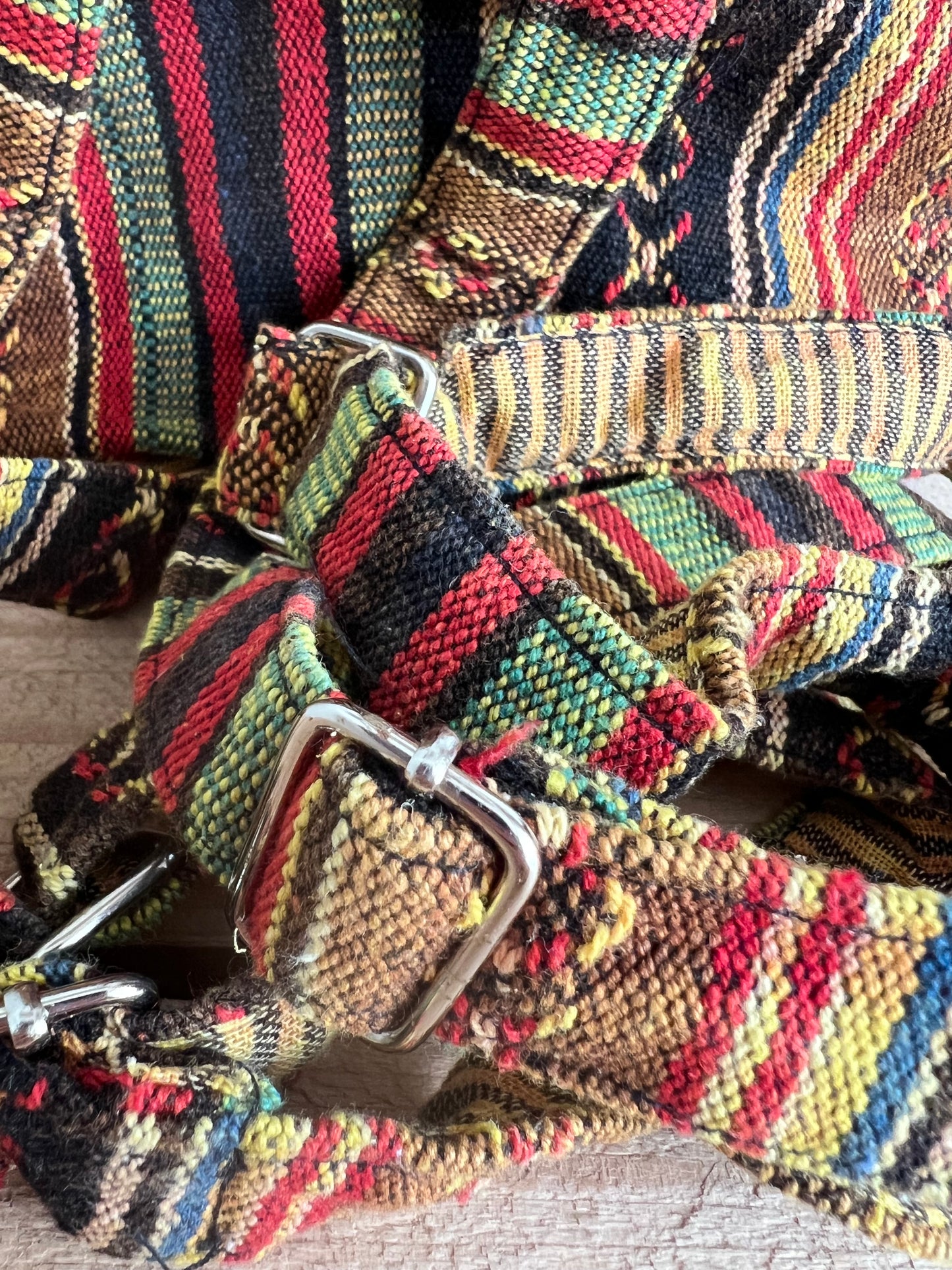 Handmade Fair Trade Bohemian Hippie Mini Rucksack Backpack