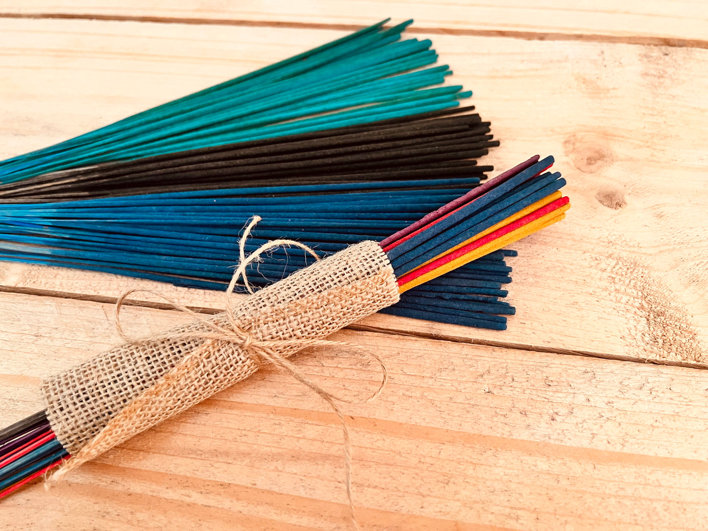 Handmade Rainbow Indian Incense Sticks Fair Trade & Ethically Sourced Natural Materials