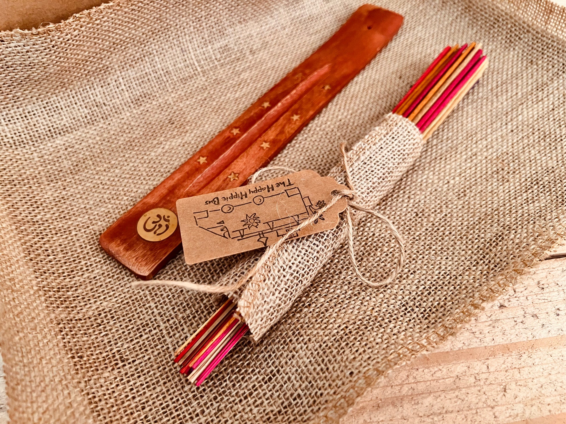 Handmade Fair Trade Indian Incense Mix With Incense Holder Mixed Premium Incense Gift Set