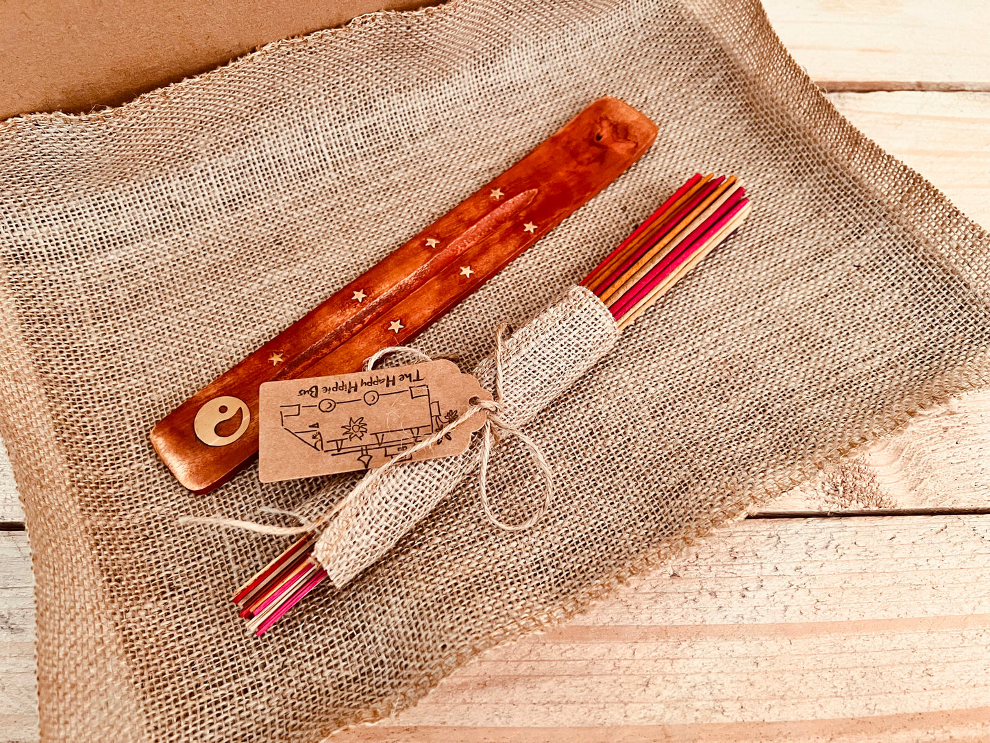 Handmade Fair Trade Indian Incense Mix With Incense Holder Mixed Premium Incense Gift Set