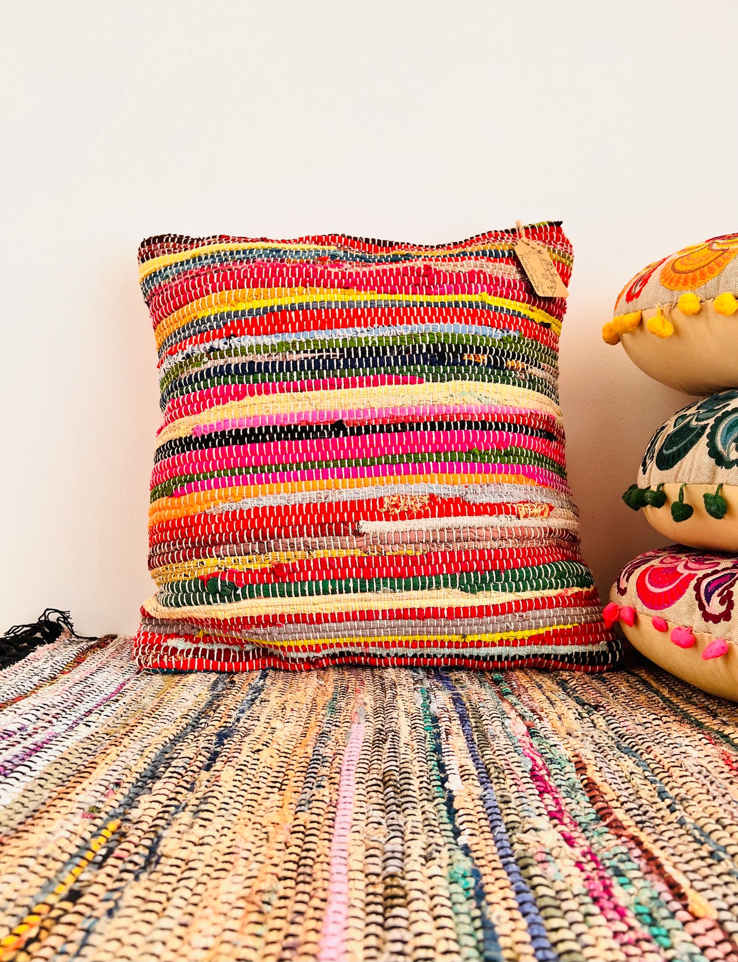 handmade cushion cover indian bohemian style