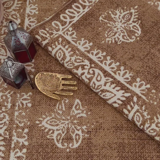 Fair trade Handmade Indian rug
