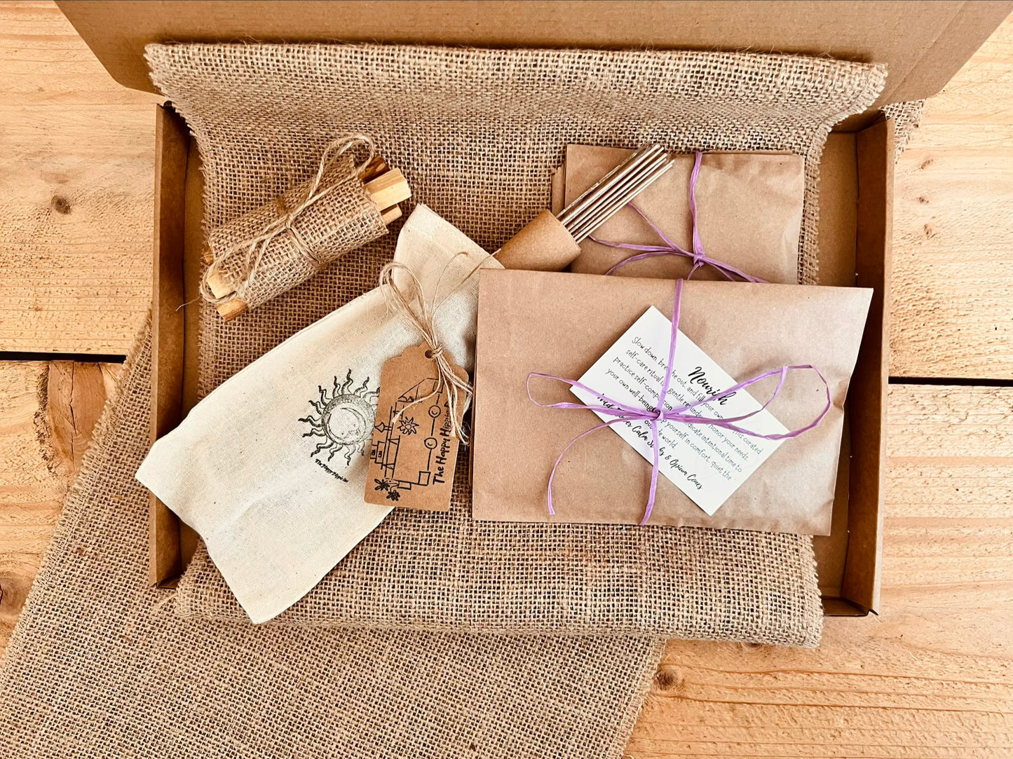 Incense Gift Box, Positivity, Meditation, Self Care, Cleansing Letter Box Gift
