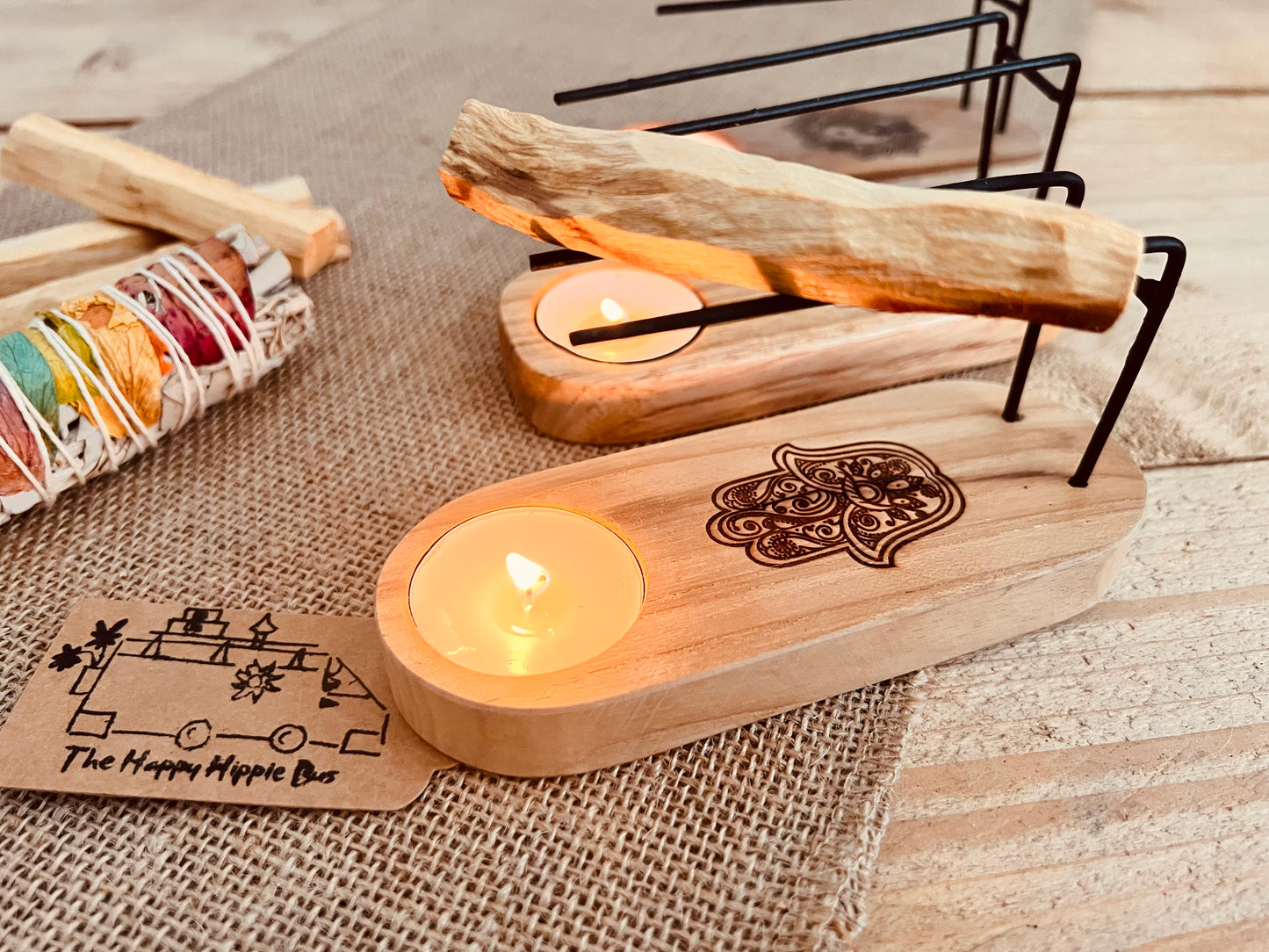 Palo Santo & Smudge Stick Heater  - Three Designs