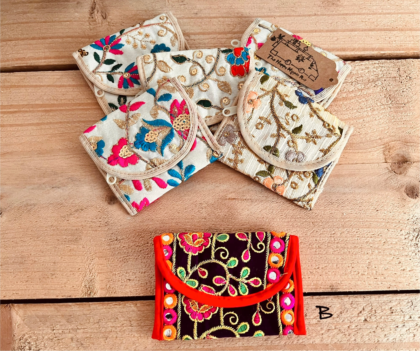 Hand Stitched Vintage Boho Purse