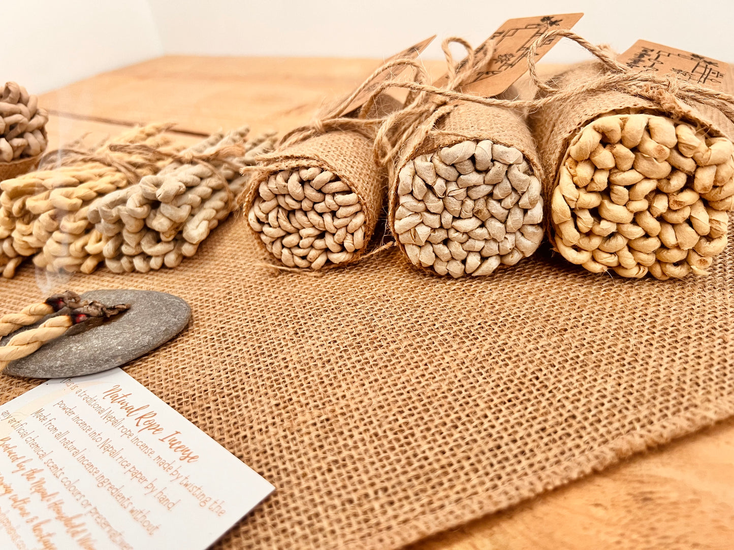 Handmade Rope Incense - Traditional Nepali Incense