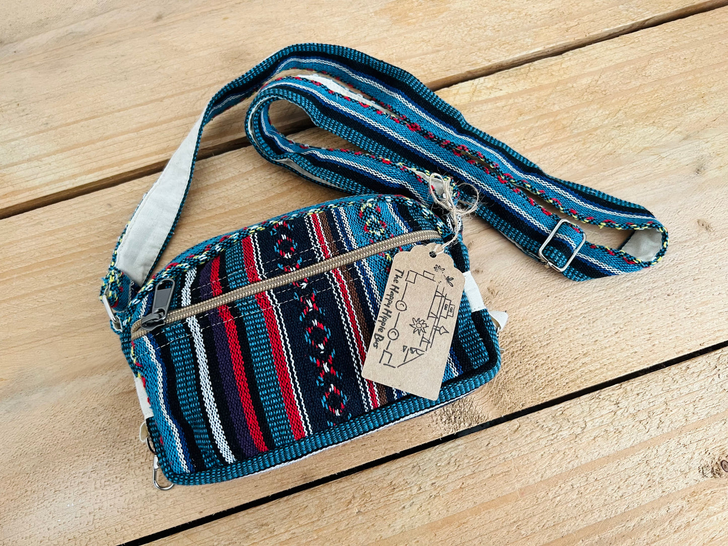 Mini Stripe Bohemian Shoulder Bag