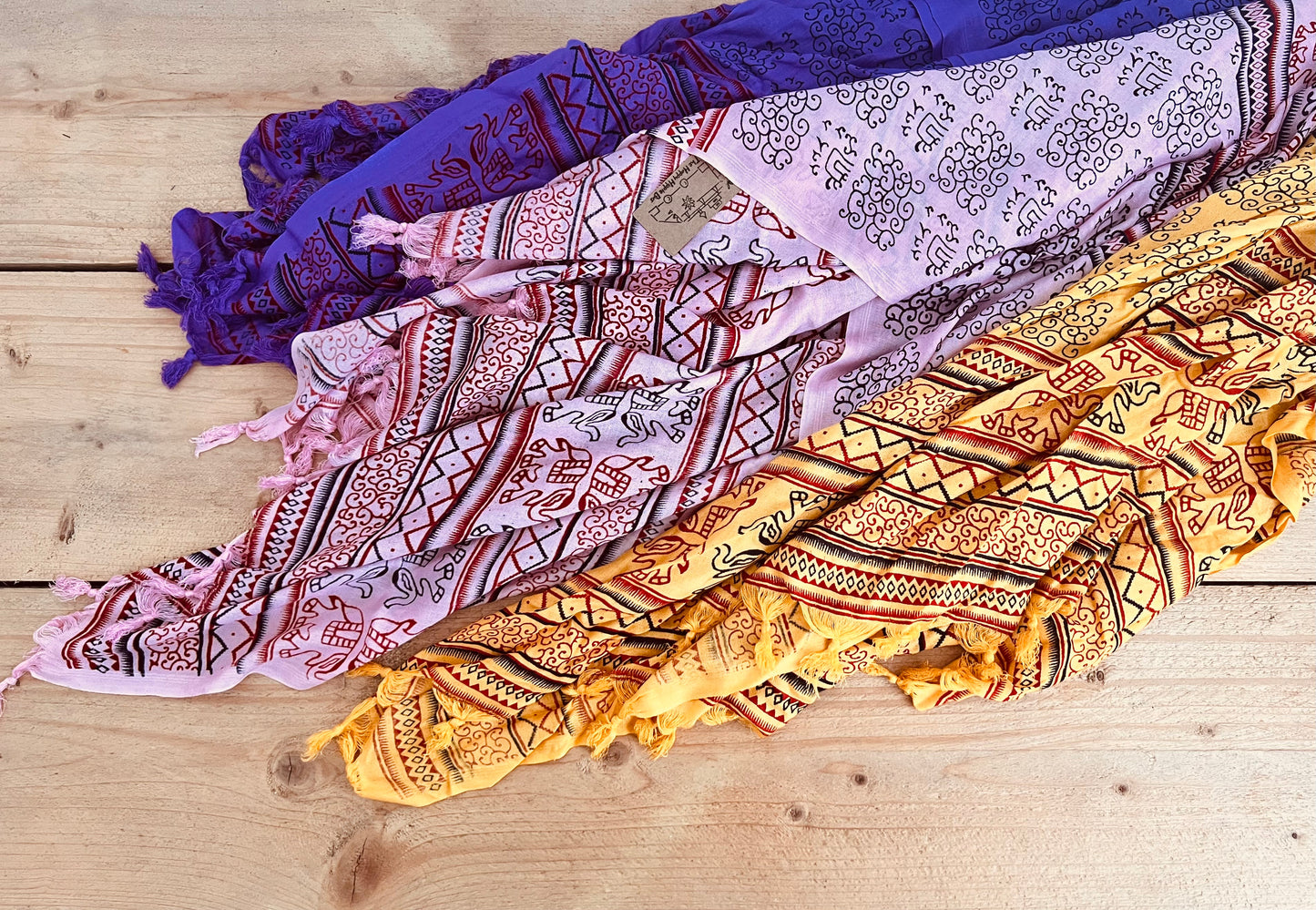 Mandala Print Boho Scarf