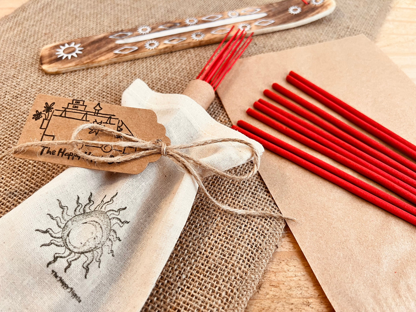 Ylang Spice Premium Incense Sticks – Hand Dipped, Plastic-Free, Slow 1 Hour Burn
