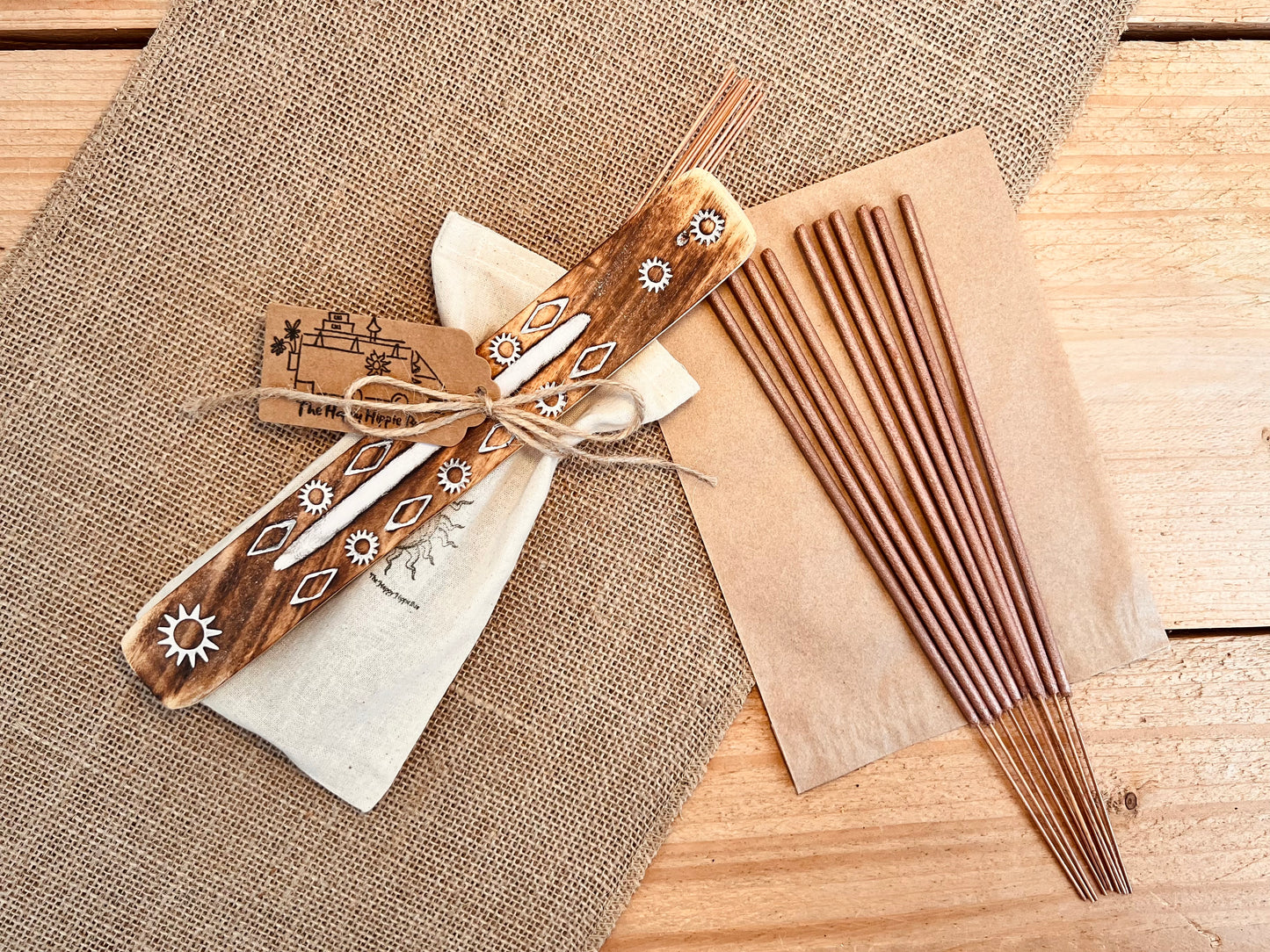 Rose & Orange Blossom Incense Sticks – Hand Dipped Floral Aromatherapy for Relaxation  Meditation Long UK Handmade