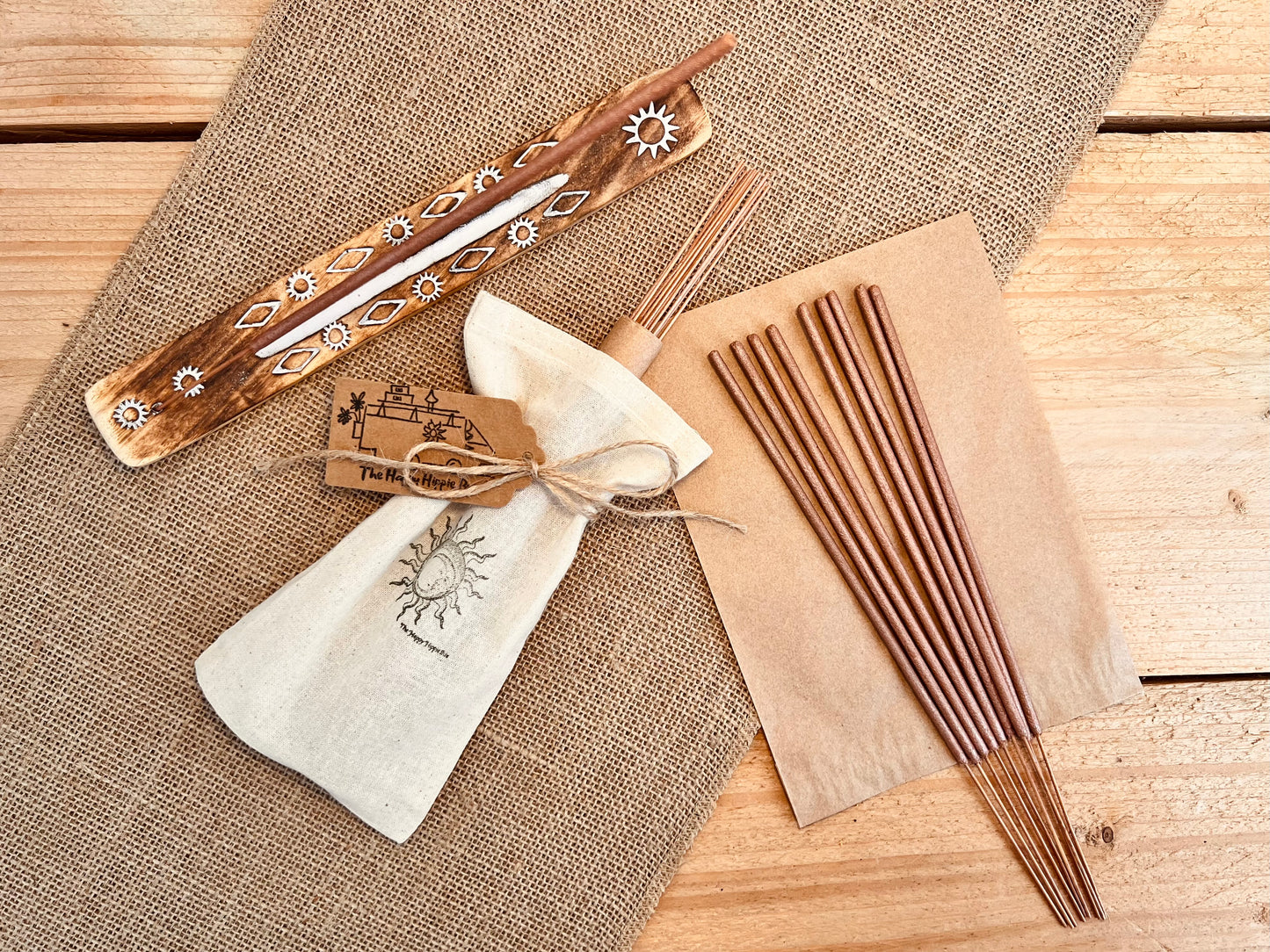 Rose & Orange Blossom Incense Sticks – Hand Dipped Floral Aromatherapy for Relaxation  Meditation Long UK Handmade