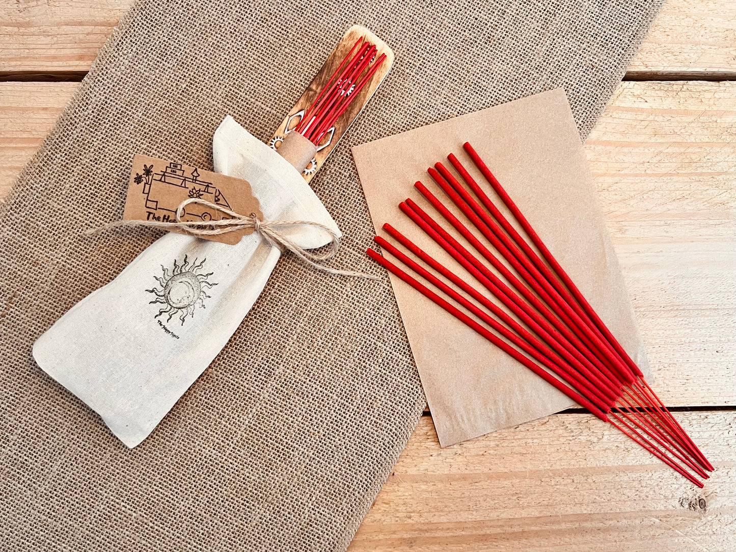 Ylang Spice Premium Incense Sticks – Hand Dipped, Plastic-Free, Slow 1 Hour Burn