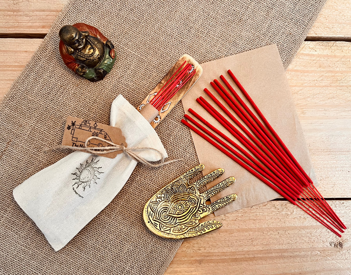 Ylang Spice Premium Incense Sticks – Hand Dipped, Plastic-Free, Slow 1 Hour Burn