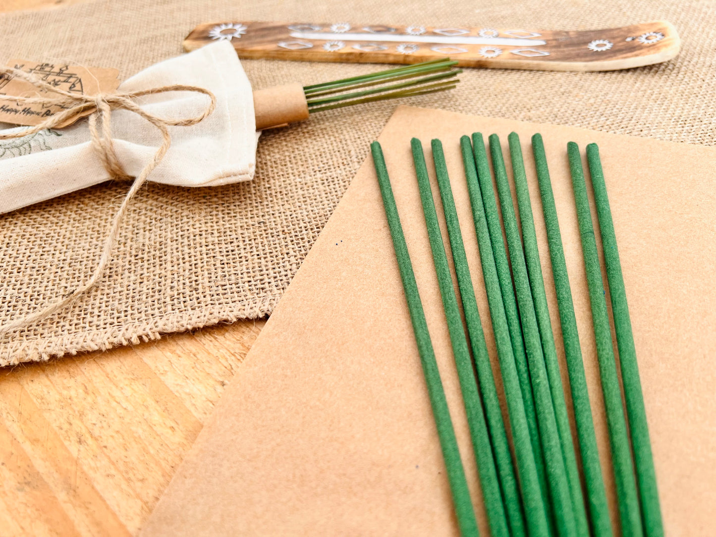 Jasmine Blossom Premium Incense Sticks – Hand Dipped Positivity Incense Blend