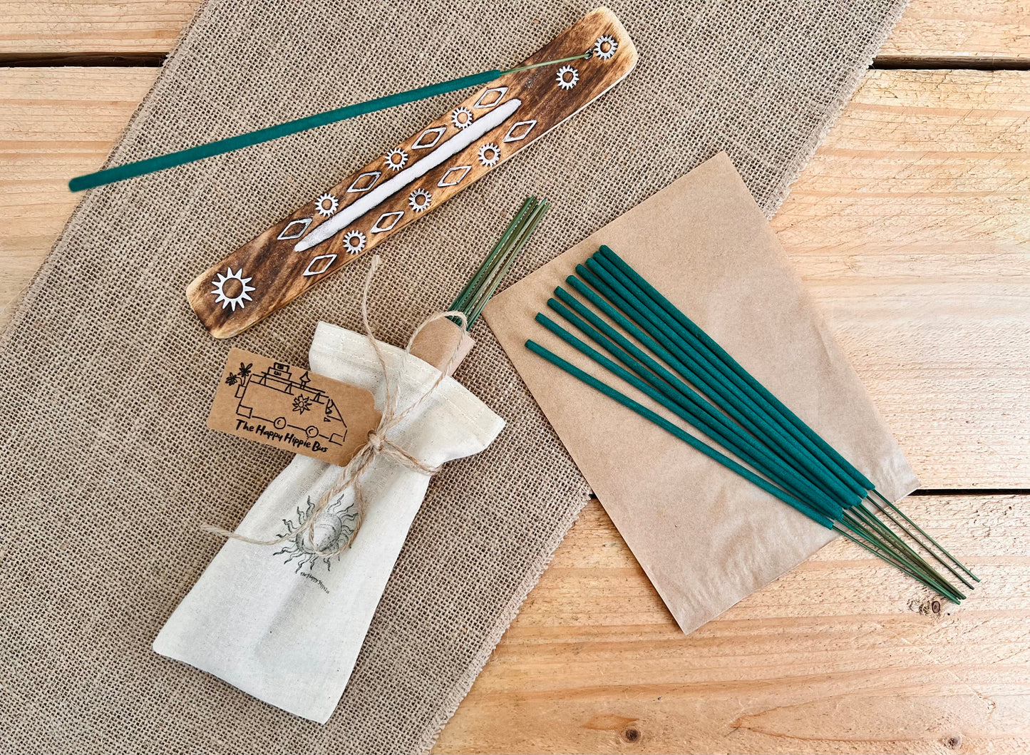 Warm Resin Hand Dipped Incense Sticks Plastic Free