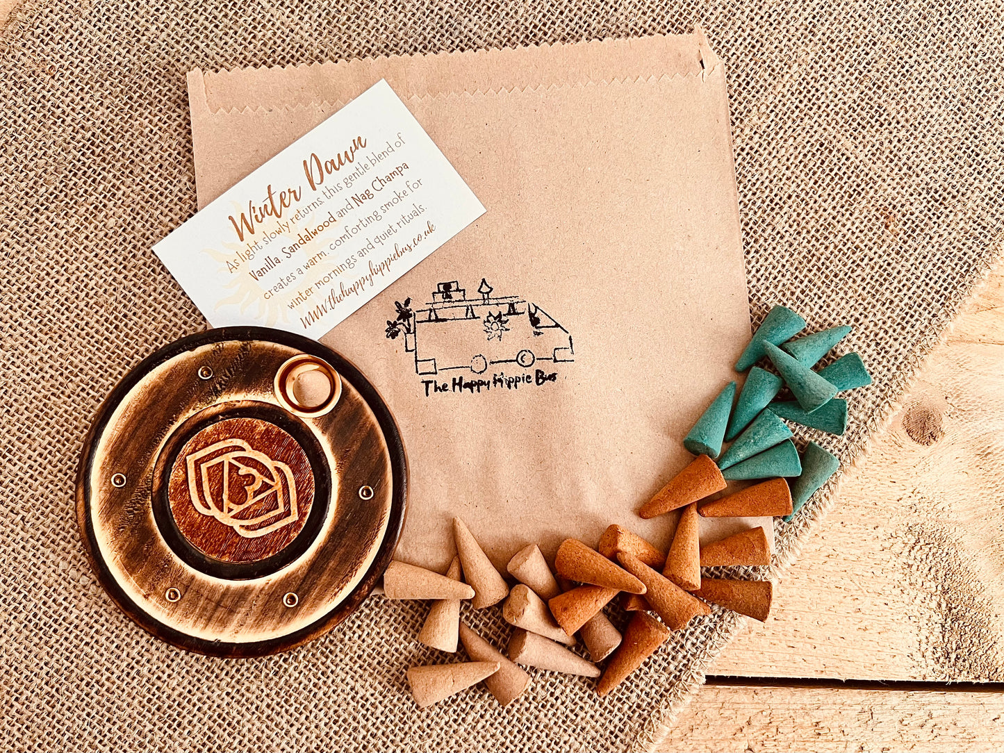 Winter Incense Cones – Handcrafted Seasonal Incense | Winter Dawn & Winter Dusk