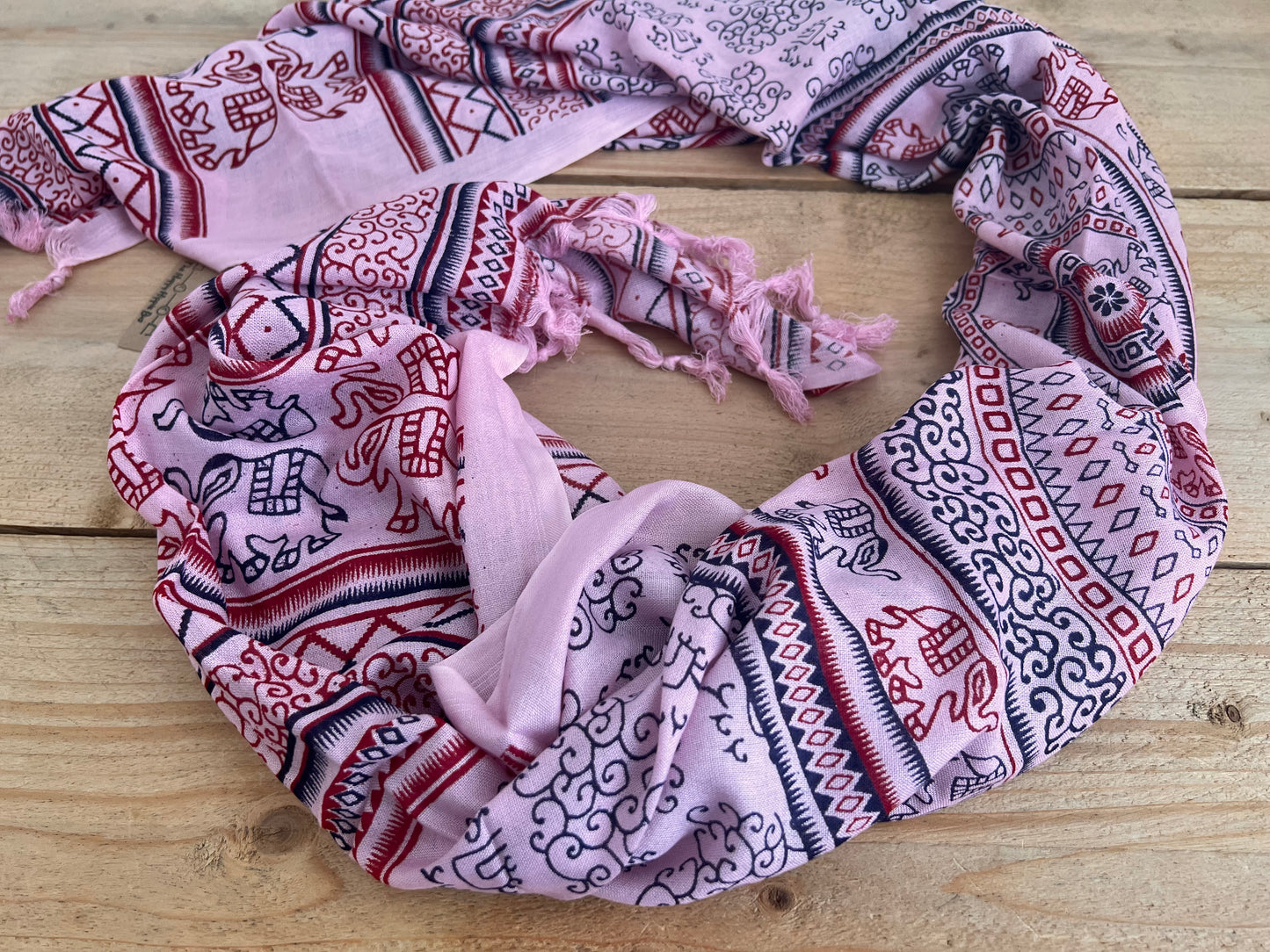Mandala Print Boho Scarf