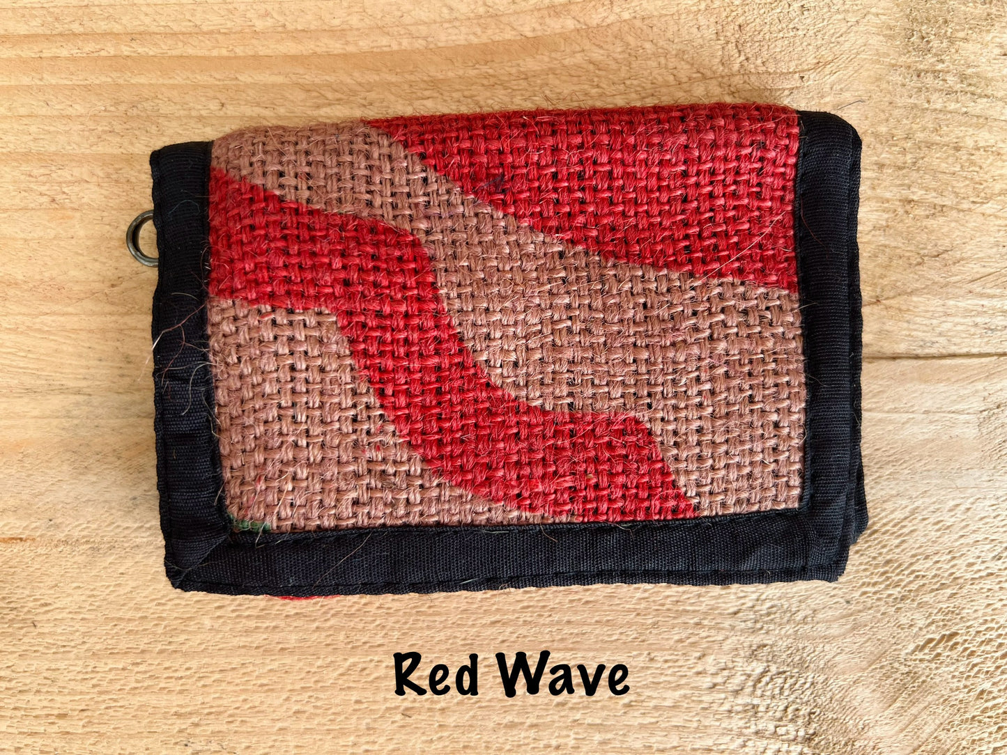 Bohemian Recycled Rice Sack Wallet