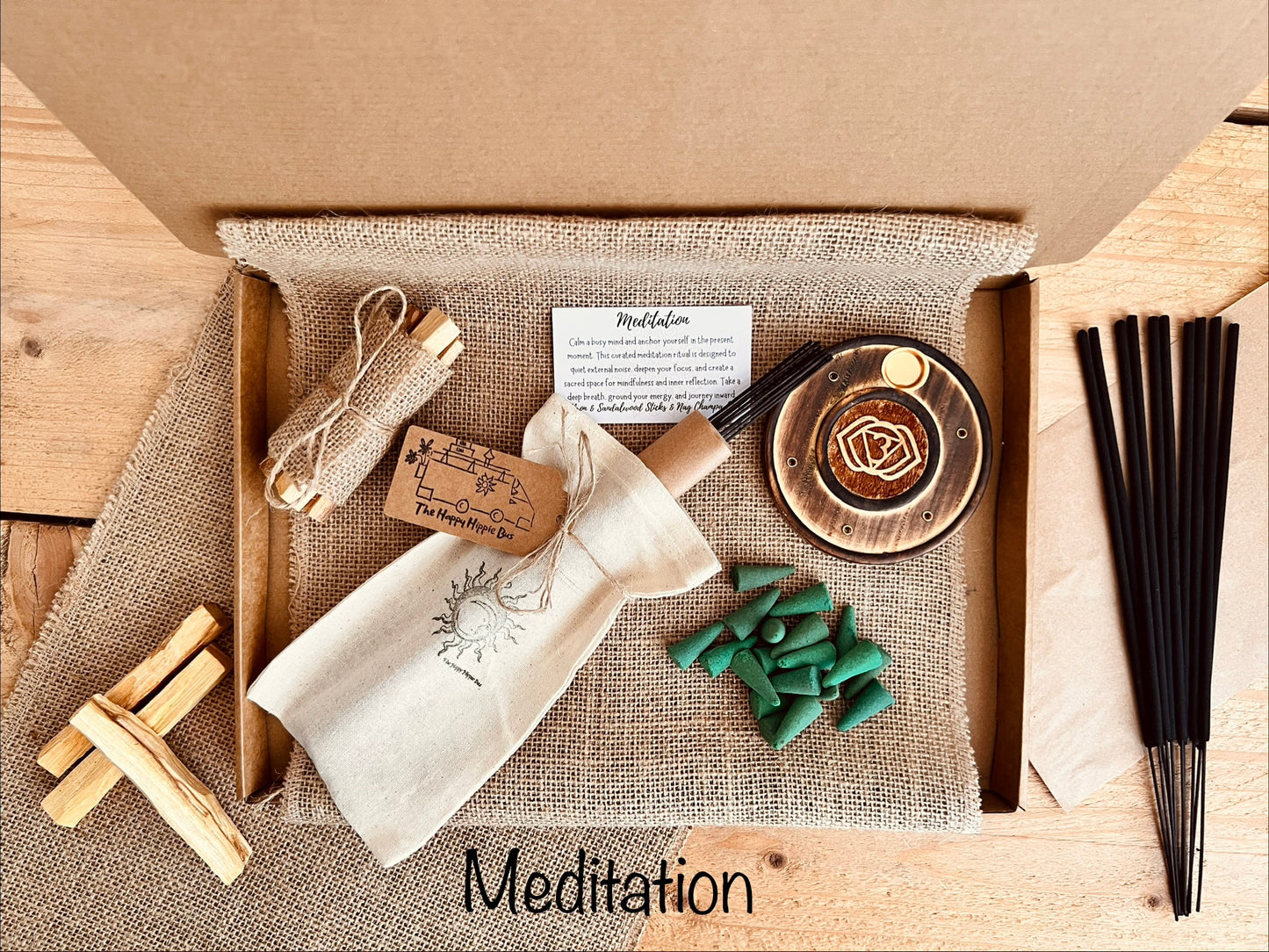 Incense Gift Box, Positivity, Meditation, Self Care, Cleansing Letter Box Gift