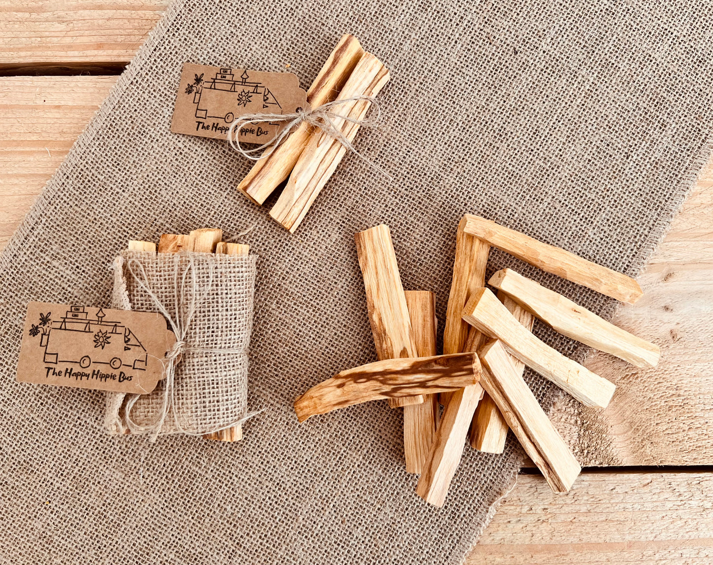 Palo Santo Natural Wooden Sticks - Cleansing, Spiritual Incense