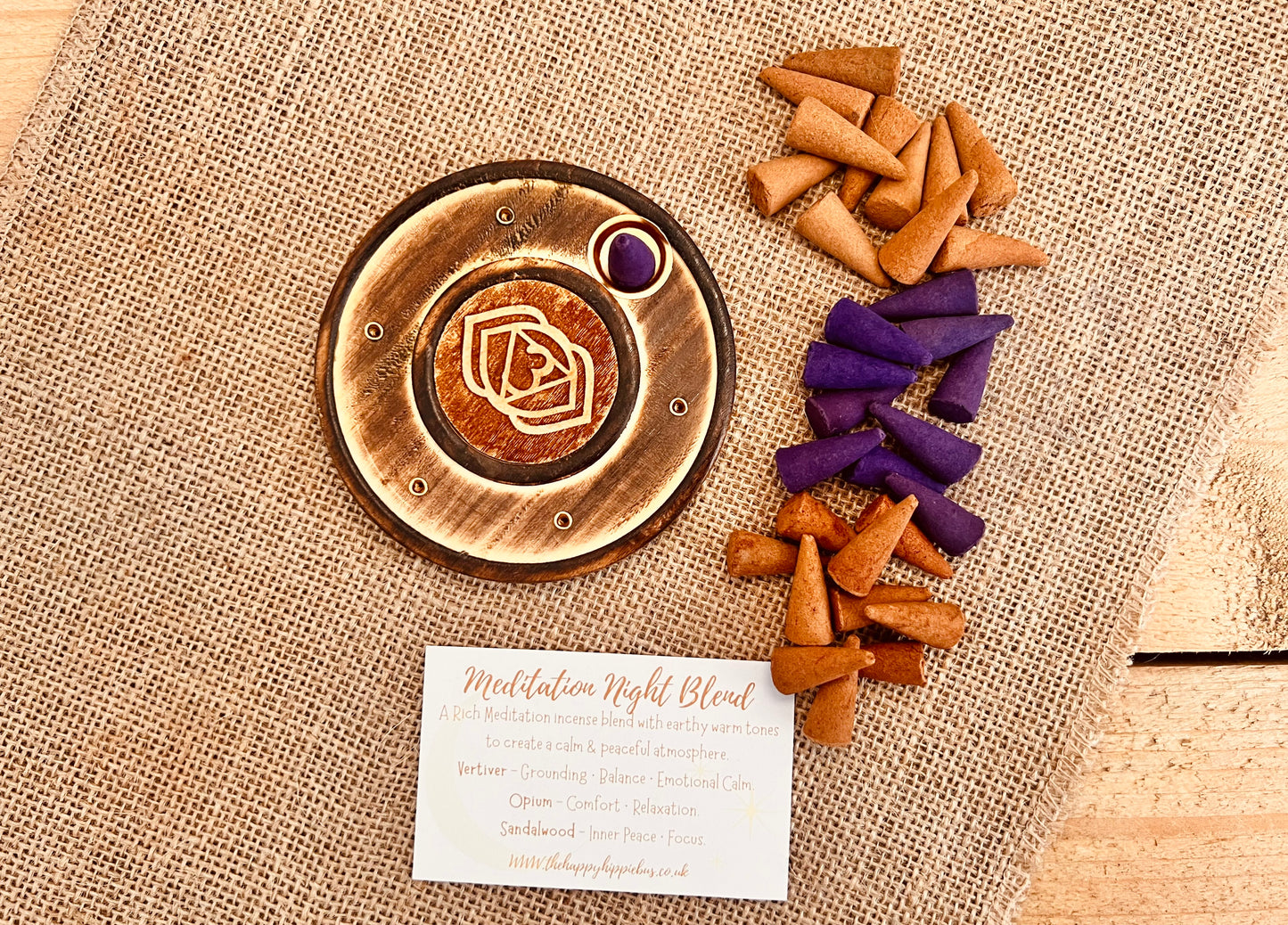 Night & Day Meditation Incense Cones | Relax & Focus