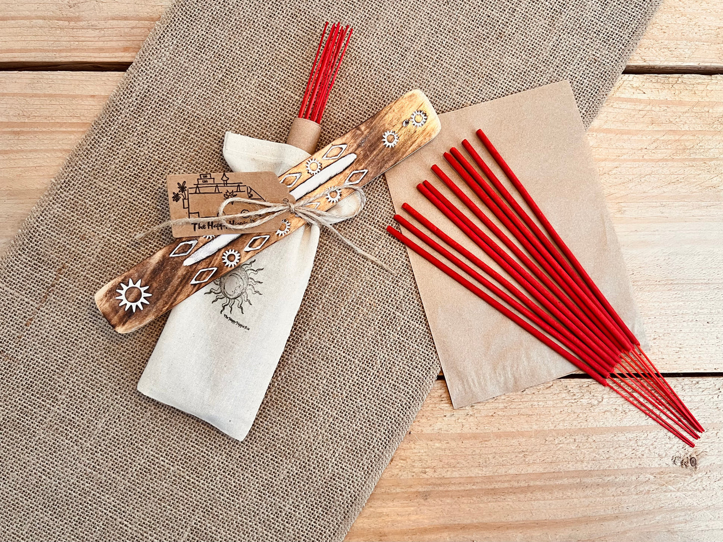 Ylang Spice Premium Incense Sticks – Hand Dipped, Plastic-Free, Slow 1 Hour Burn