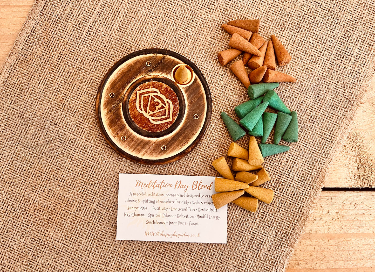 Night & Day Meditation Incense Cones | Relax & Focus
