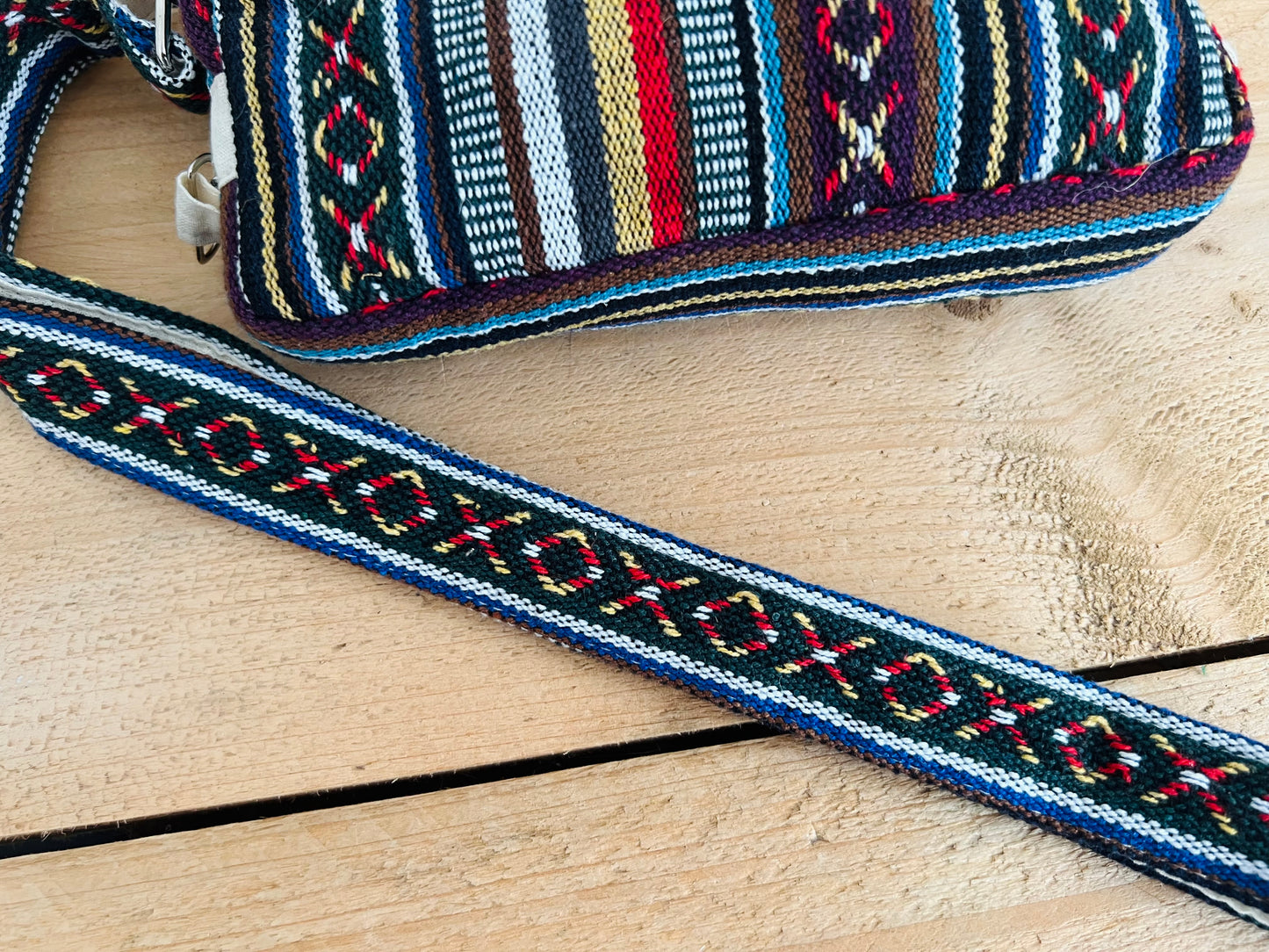 Mini Stripe Bohemian Shoulder Bag