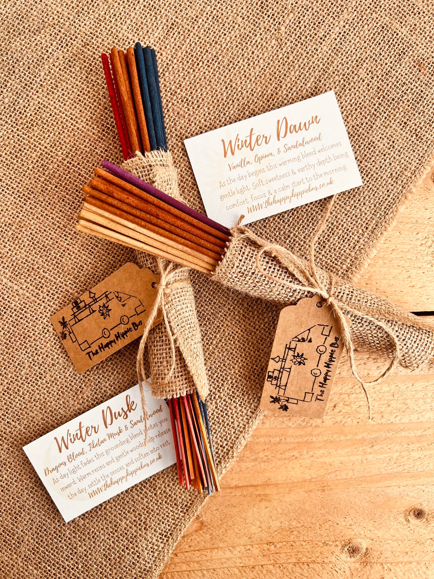 Dawn & Dusk — A Winter Incense Stick Ritual Set