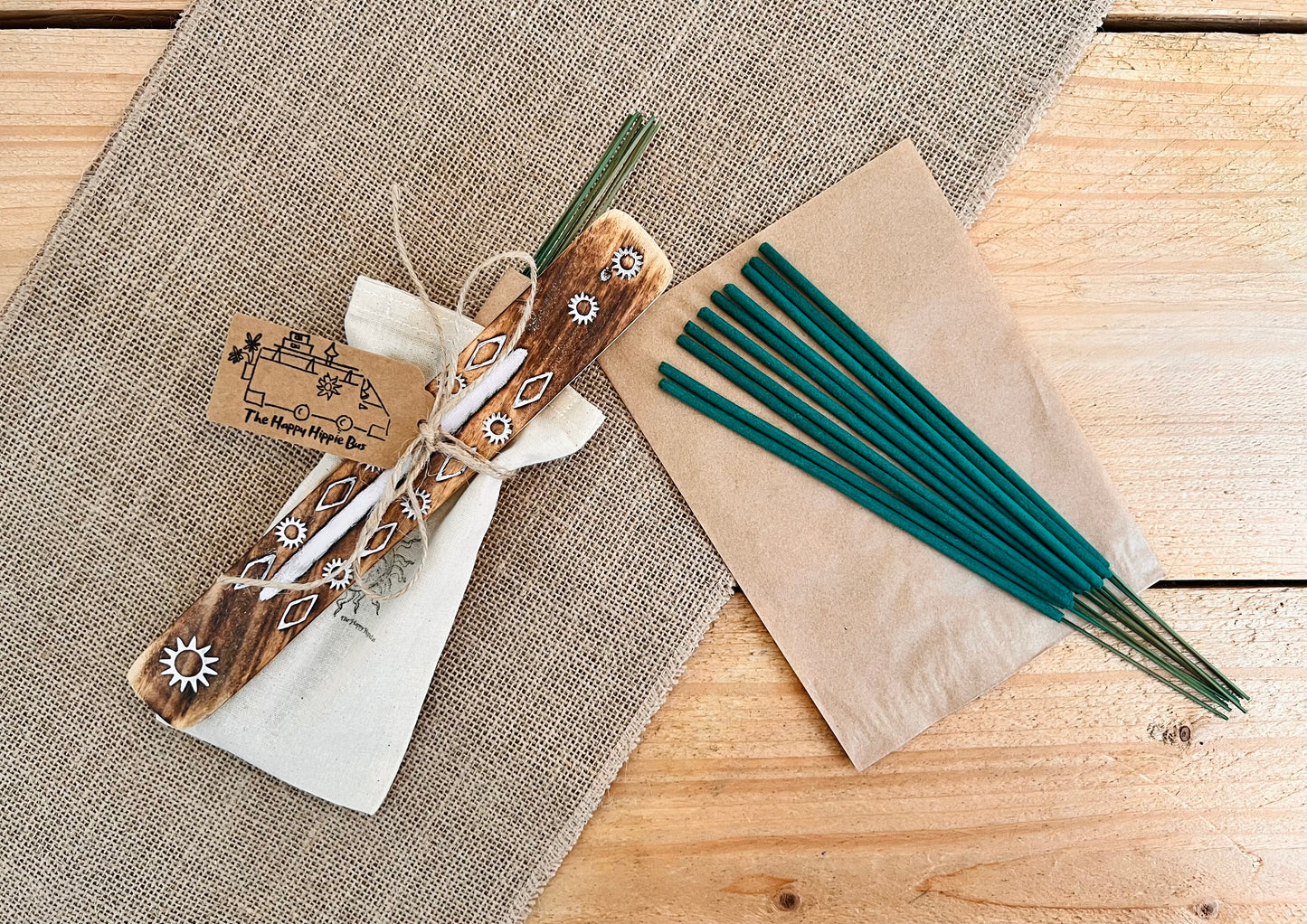 Warm Resin Hand Dipped Incense Sticks Plastic Free