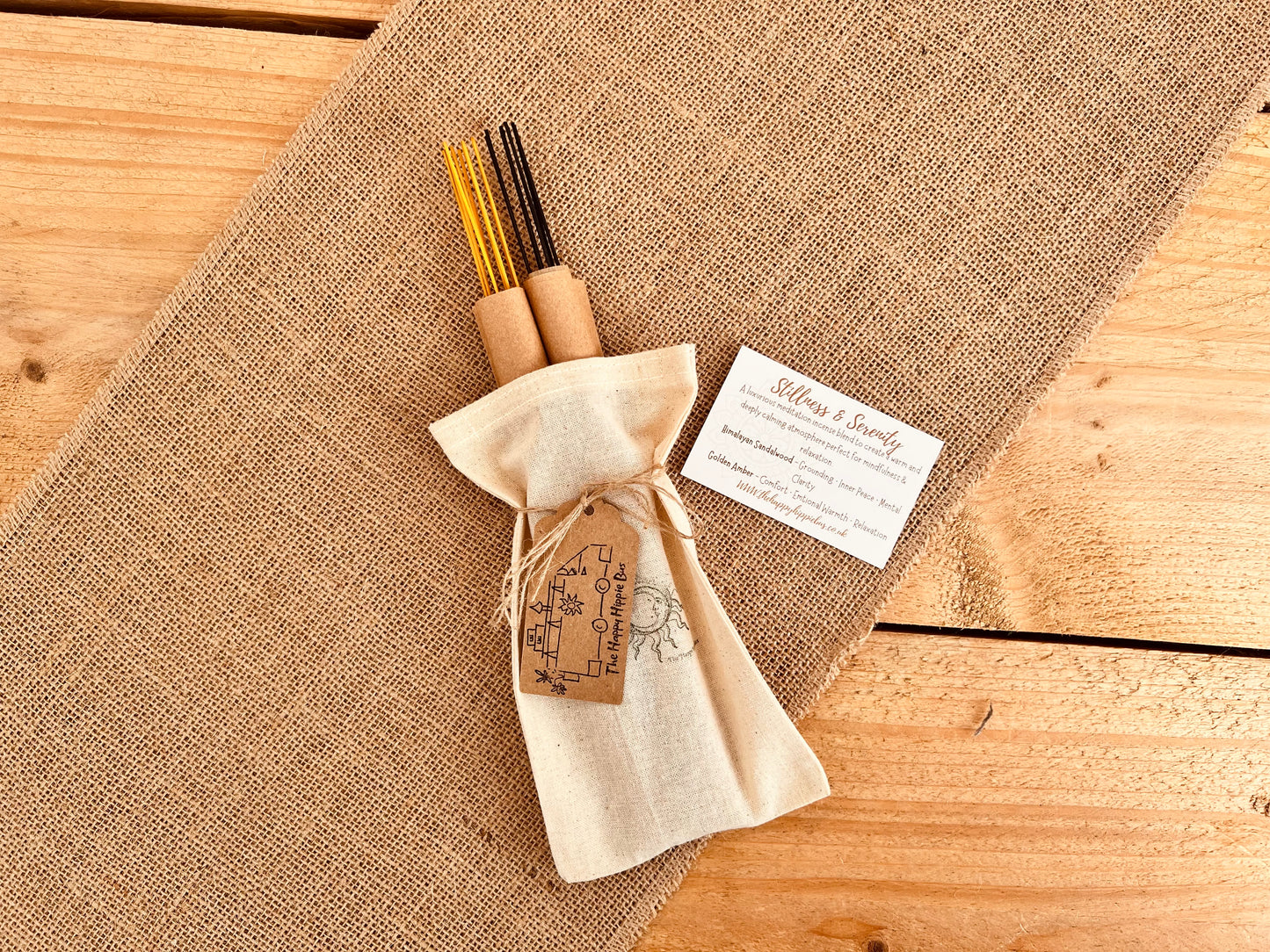 Stillness & Serenity Hand Dipped Incense Sticks Meditation Bundle