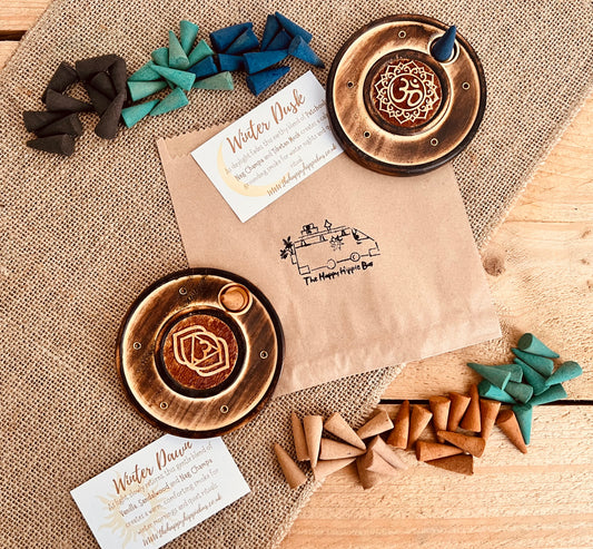 Winter Incense Cones – Handcrafted Seasonal Incense | Winter Dawn & Winter Dusk