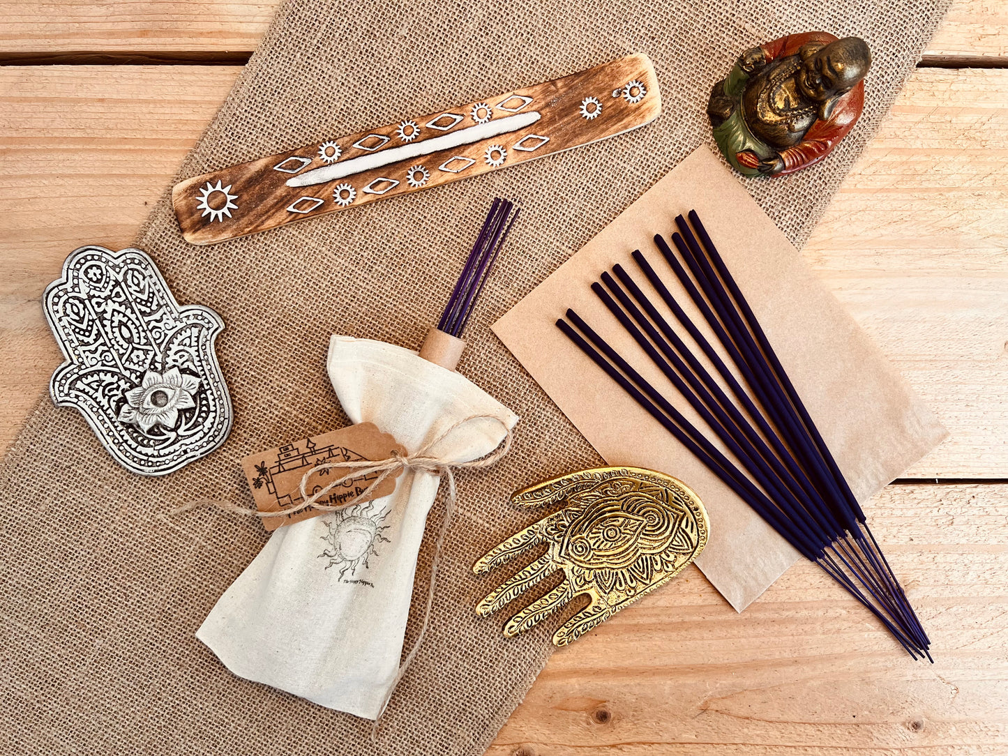 Wild Fig & Vine - Fruity Floral Premium Incense Sticks - Hand Dipped, Plastic-Free, Slow 1 Hour Burn