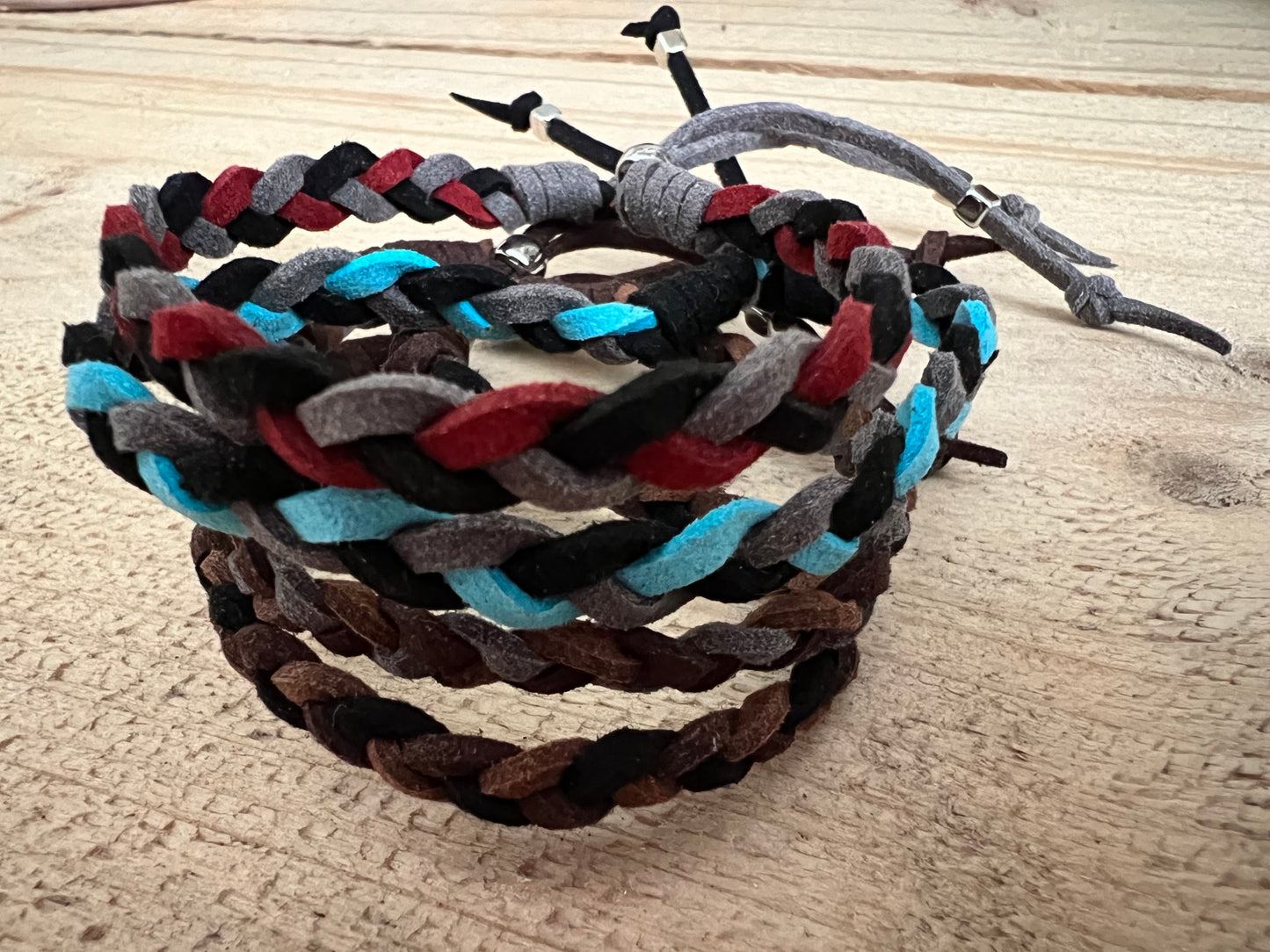 Faux Suede Surfer Bracelet