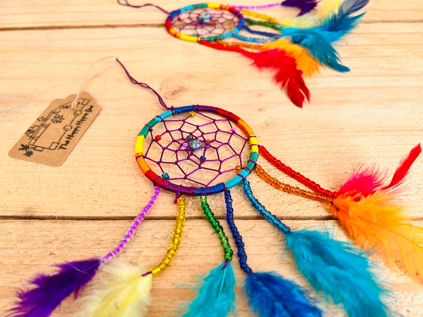 Fair trade mini dream catcher