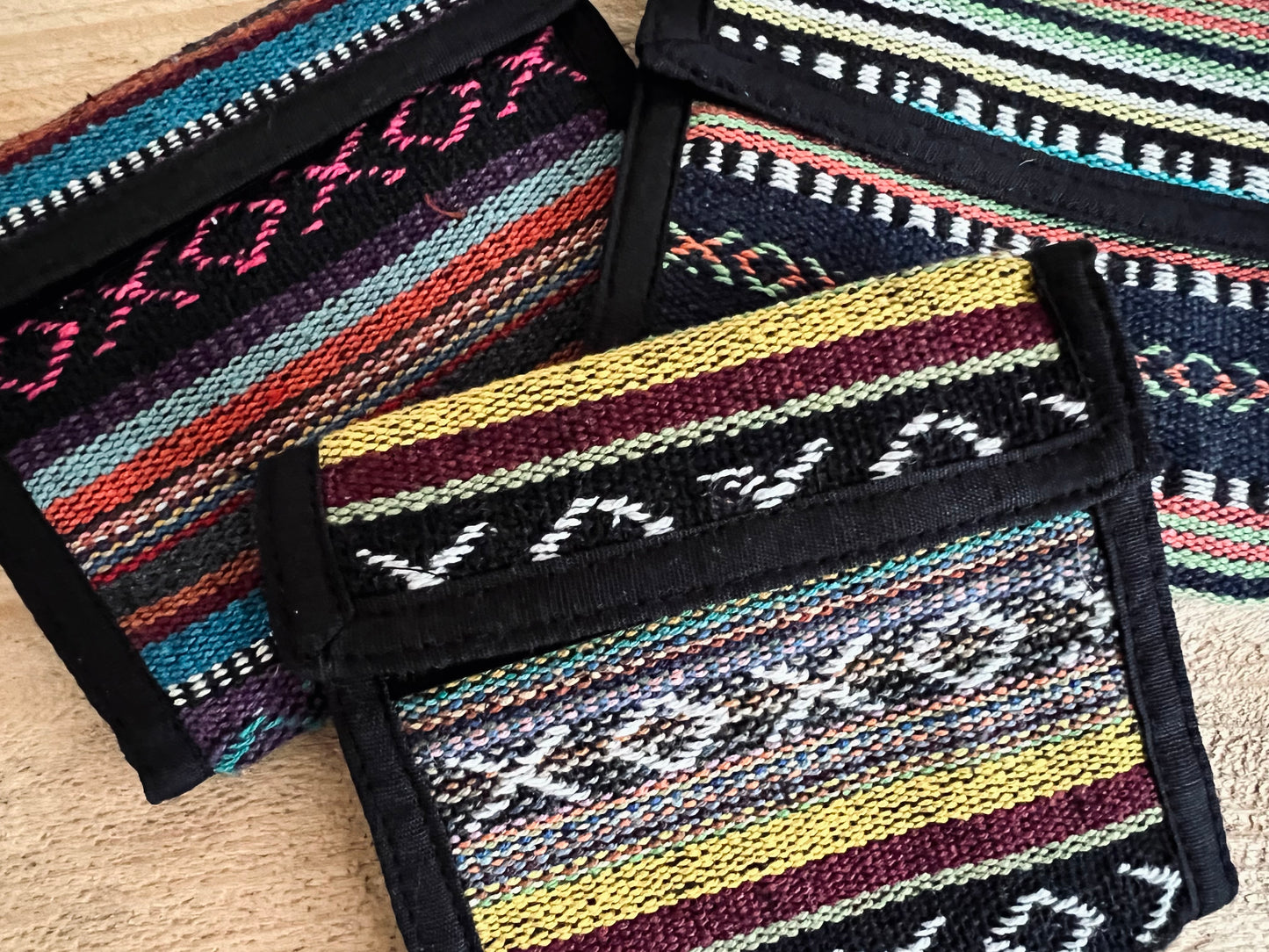 Hand Woven Cotton Hippie Wallet