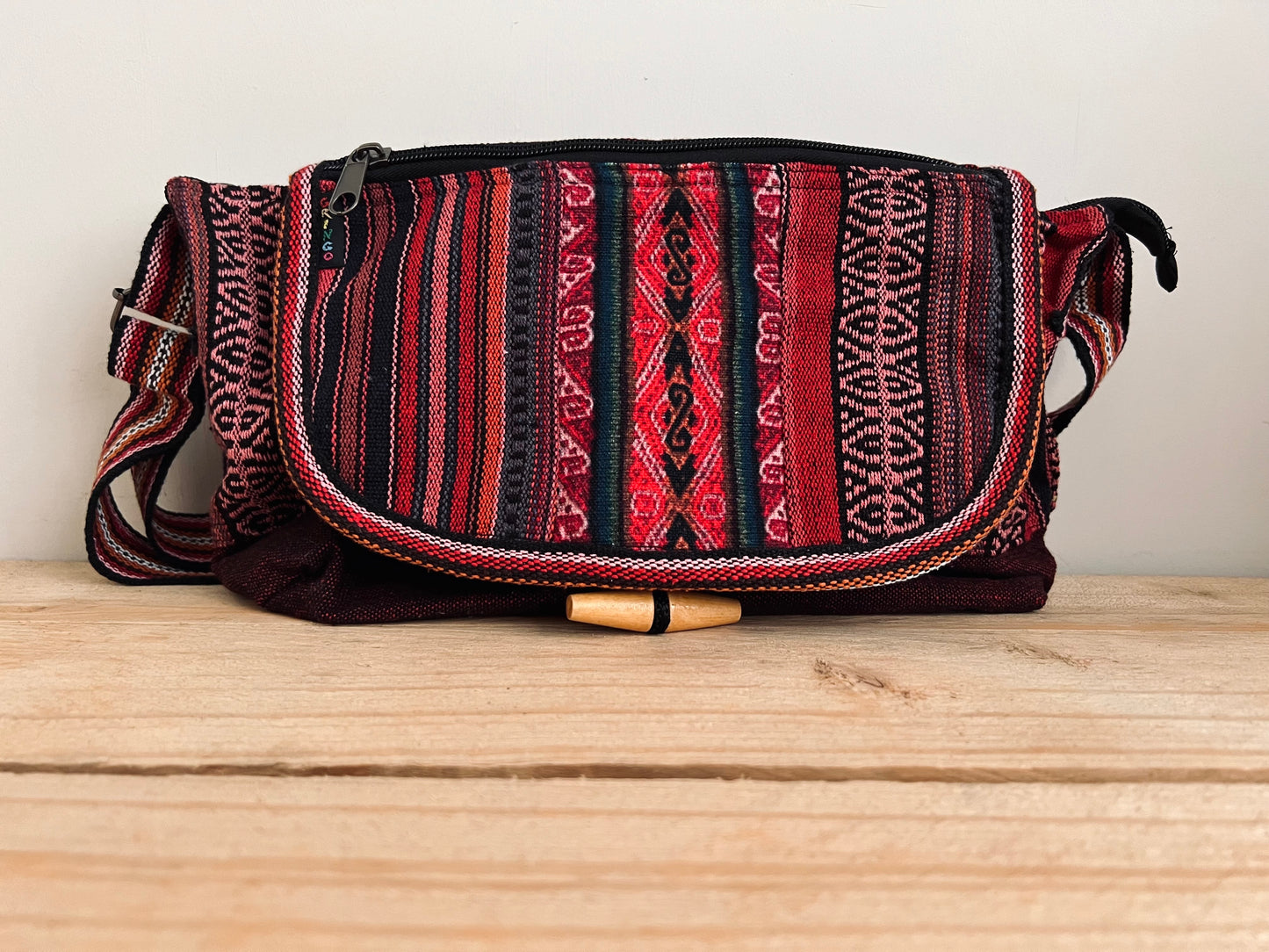 Stripped Hippie Shoulder Bag